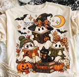Ghost Reading - Shirt Color Is Cream