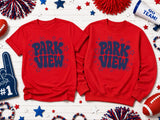 Park View Elementary School - You Choose The Shirt Style - Shirt Color is Red