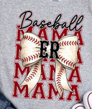 East Rowan Baseball - You Choose The Shirt Style - Shirt Color Is Gray