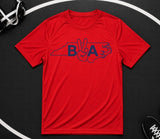 B2A Wrestling Club - You Choose The Shirt Style - Shirt Color is Red