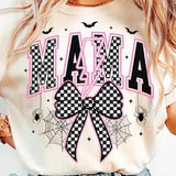 Neon Halloween Mama - Shirt Color Is Cream