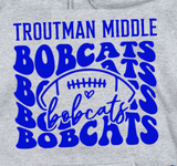 Troutman Middle School - You Choose The Shirt Style - Shirt Color Is Gray