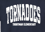 Troutman Elementary School - You Choose The Shirt Style - Shirt Color Is Navy