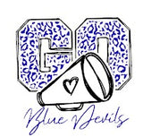 Mooresville Blue Devils Cheer  - You Choose The Shirt Style