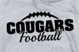 Cougar Football - Shirt Color Is Gray