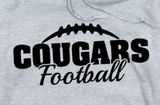 Cougar Football - Shirt Color Is Gray