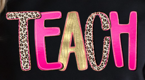 Leopard Teach - You Choose The Shirt Style