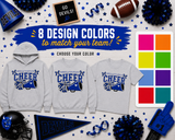 MYA Devils Football/Cheer - You Choose The Shirt Style - Shirt Color Is Gray (#11)