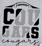 Cougar Football - Shirt Color Is Gray