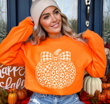 Leopard Pumpkin - Shirt Color is Orange