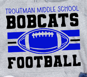 Troutman Middle School - You Choose The Shirt Style - Shirt Color Is Gray