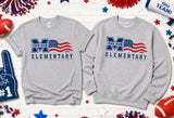 Park View Elementary School - You Choose The Shirt Style - Shirt Color is Gray