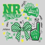 North Rowan High School Cheer - You Choose The Shirt Style - Gray