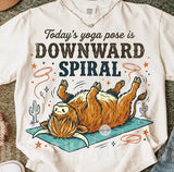 Downward Spiral - Shirt Colors Is Cream (#7)
