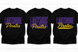 Lakeshore Elementary School - You Choose The Shirt Style - Shirt Color is Black