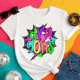 80's Retro Mascot Design - You Choose The Shirt Style & 84 Mascot Names To Choose From