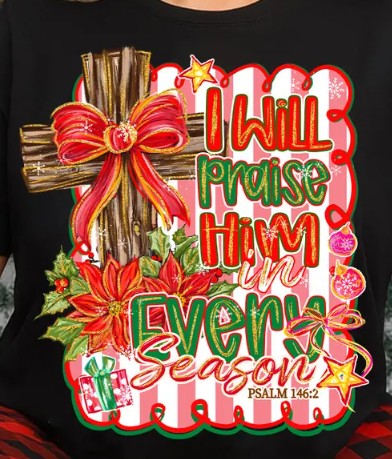 Weekly Special - You Choose The Shirt Style - Shirt Color Is Black