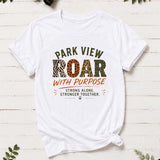 Park View Elementary School (Teacher/Staff Shirt) - You Choose The Shirt Style - Shirt Color is White