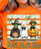 Duck, Duck, Boo - Shirt Color Is Orange (#9)