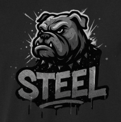 Steel Pack - West Rowan Middle School - Shirt Color Is Black