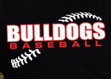 Bulldogs Short Sleeve Hooded Warmup Jersey