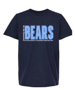 Mt Ulla Elementary Spirit Wear - Bears Navy Graphic