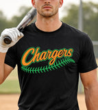 Custom Baseball Design - You Choose the text, text color, shirt style & shirt colors.