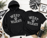 West Rowan Elementary - You Choose The Shirt Style - Shirt Color is Black