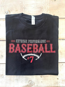 Extreme Performance Baseball Graphic