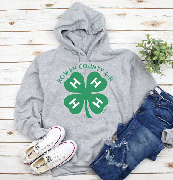 Rowan County 4-H - You Choose The Shirt Style - Shirt Color Is Gray