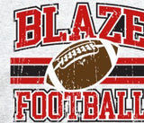 Mooresville Youth Athletics - Blaze - You Choose The Shirt Style - Shirt Color Is Gray