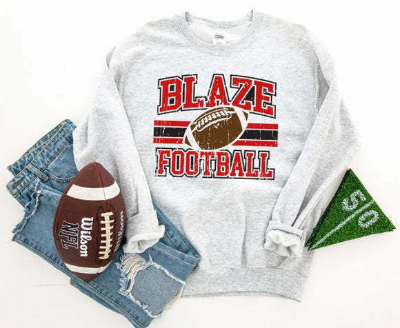 Mooresville Youth Athletics - Blaze - You Choose The Shirt Style - Shirt Color Is Gray
