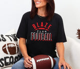 Mooresville Youth Athletics - Blaze - You Choose The Shirt Style - Shirt Color Is Black