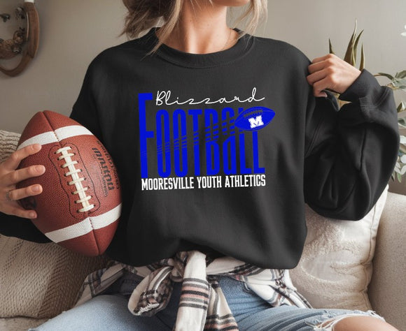 Mooresville Youth Athletics - Blizzard - You Choose The Shirt Style - Shirt Color Is Black