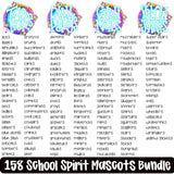 Bright Neon Mascot Design - 88 Mascots To Choose From