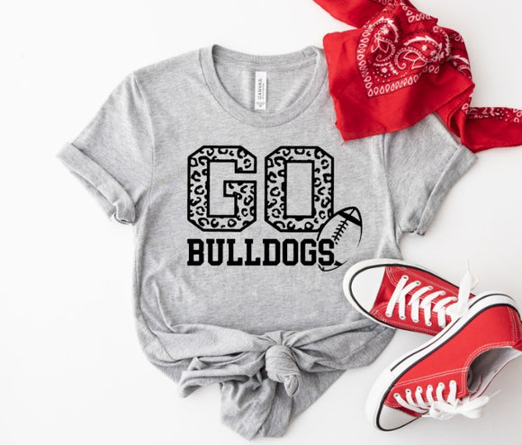 Bulldogs - Sprit Wear Store - Personalized With Your School Colors