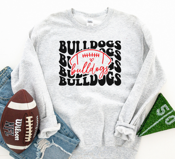 Bulldogs Football - Retro Bulldogs