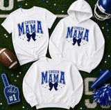 Mooresville Blue Devils Cheerleading - You Choose The Shirt Style - Shirt Color is White