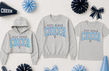 West Rowan Cheerleading - You Choose The Shirt Style - Shirt Color is Gray