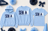 West Rowan Cheerleading - You Choose The Shirt Style - Shirt Color is Light Blue