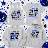 Mooresville Blue Devils Cheerleading - You Choose The Shirt Style - Shirt Color is Gray