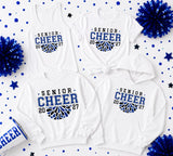 Mooresville Blue Devils Cheerleading - You Choose The Shirt Style - Shirt Color is White
