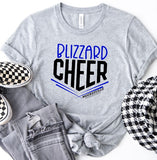 Mooresville Youth Athletics - Cheerleading Blizzard  - You Choose The  Shirt Style - Shirt Color Is Gray