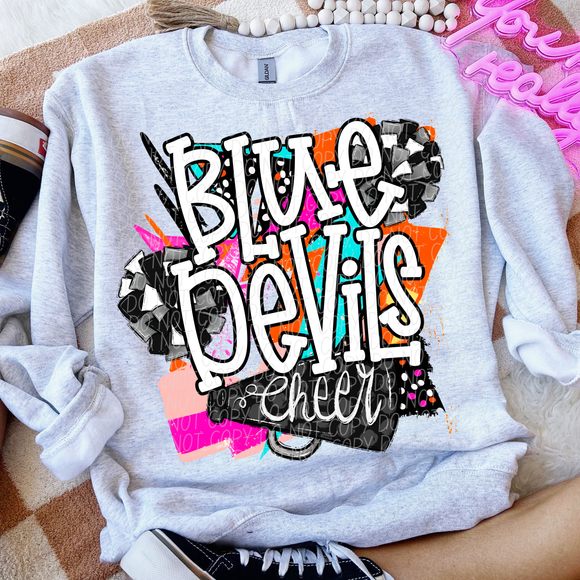 Cheer Mascot Graphic - You Choose The Shirt Style & 165 Mascot Names To Choose From