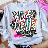 Cheer Mascot Graphic - You Choose The Shirt Style & 165 Mascot Names To Choose From