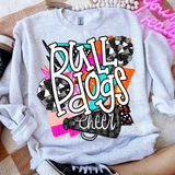 Cheer Mascot Graphic - You Choose The Shirt Style & 165 Mascot Names To Choose From