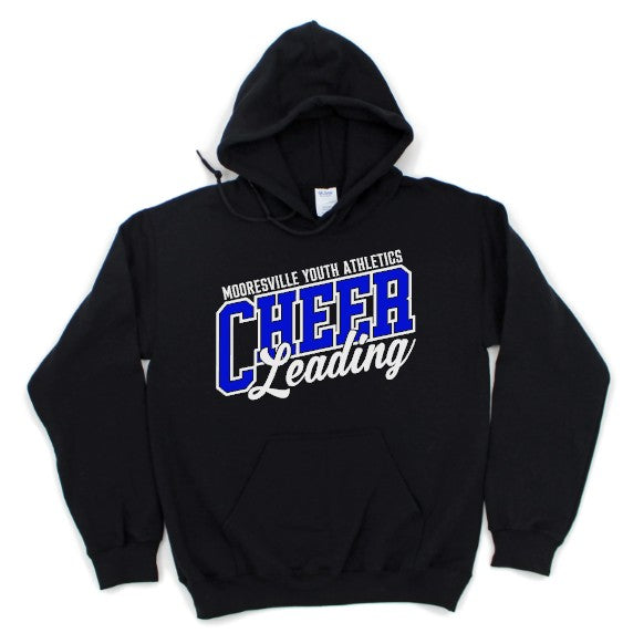 Mooresville Youth Athletics - Cheerleading Generic - You Choose The Shirt Style - Shirt Color Is Black