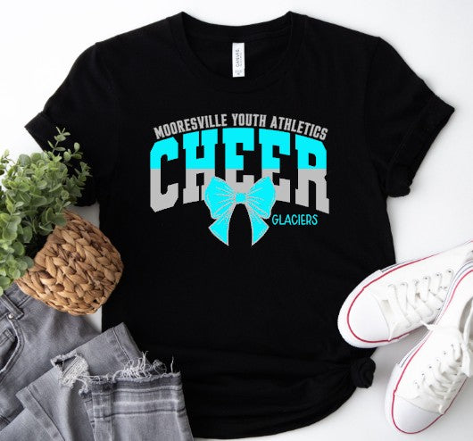 Mooresville Youth Athletics - Cheerleading Glaciers - You Choose The  Shirt Style - Shirt Color Is Black