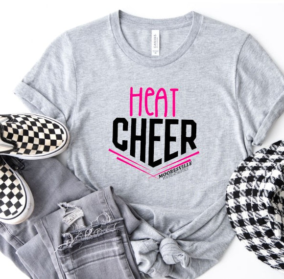 Mooresville Youth Athletics - Cheerleading Heat - You Choose The  Shirt Style - Shirt Color Is Gray
