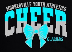 Mooresville Youth Athletics - Cheerleading Glaciers - You Choose The  Shirt Style - Shirt Color Is Black